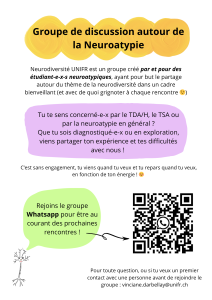 Groupe Neuroatypie students